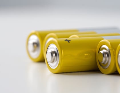 A group of batteries