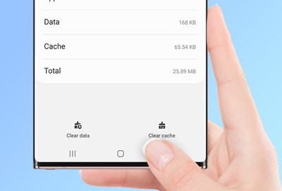 Clear the app cache and data on your Galaxy phone | Samsung Canada