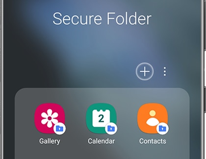 back up secure folder samsung