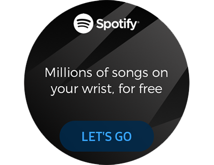 connecting spotify to galaxy watch