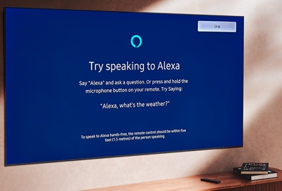Use Alexa on your TV Samsung CA