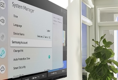 How to set up a Samsung Account on your TV