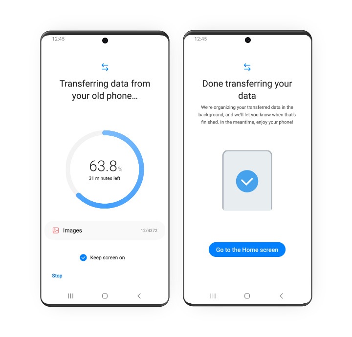 Does Smart Switch transfer apps and app data?