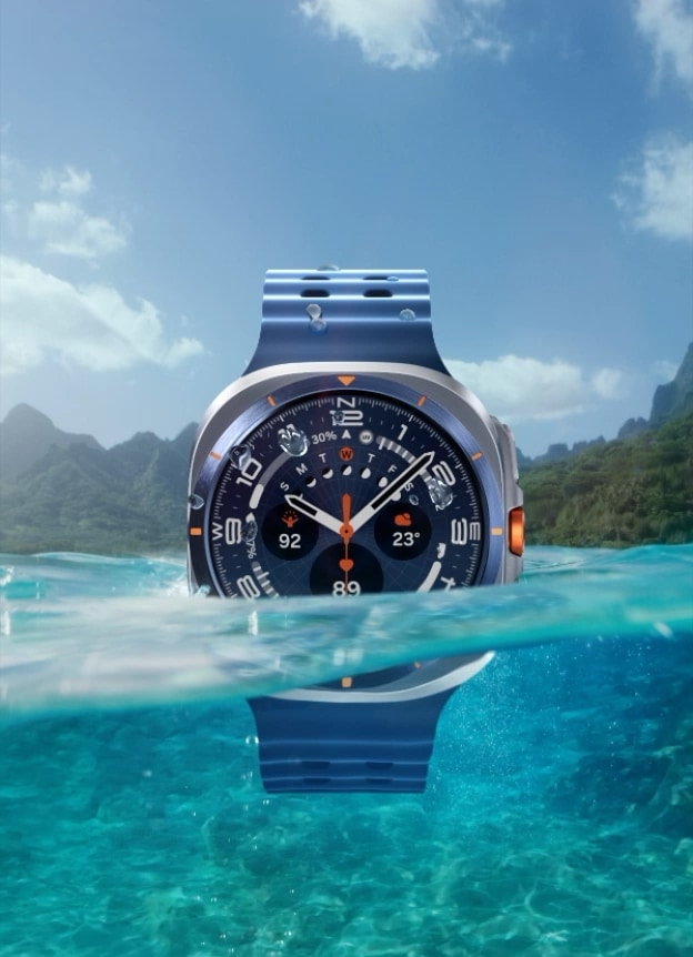 Galaxy Watch Ultra (2025) | 47mm, Titanium Blue | Samsung Canada