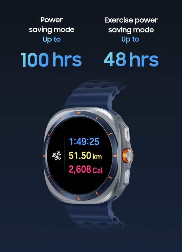 Galaxy Watch Ultra (2025) 47mm, Titanium Blue Samsung Canada