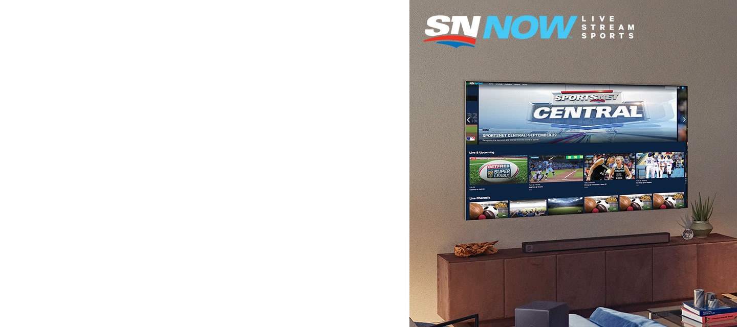 Samsung TV and NOW Premium Promo Samsung CA