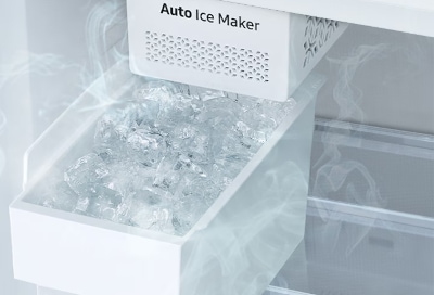Le bac à glaçons de votre réfrigérateur Samsung est bloqué ou contient un  bloc de glace