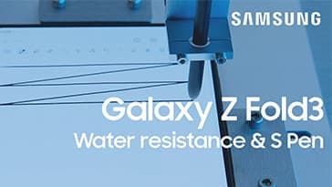 Galaxy Z Fold3: Untold Stories - Water resistance & S Pen | Samsung