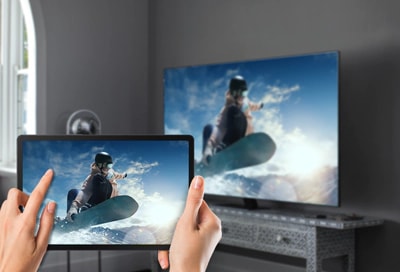 Humoristisch Interactie betekenis Display your Galaxy tablet on a TV with Smart View | Samsung CA