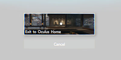 exit oculus home