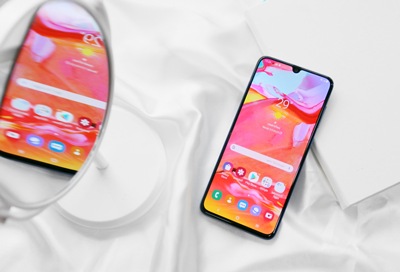 full screen caller id on samsung a50