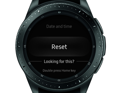 galaxy watch active factory reset