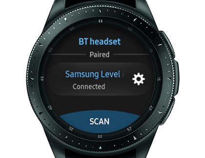 mobile watch with bluetooth headset