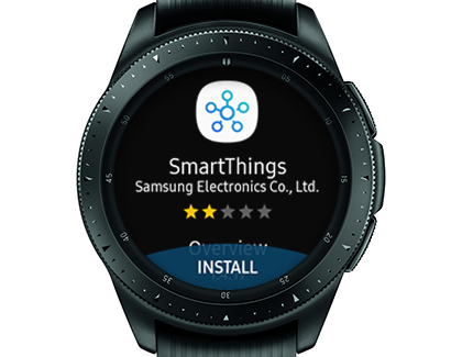 smartthings galaxy watch app