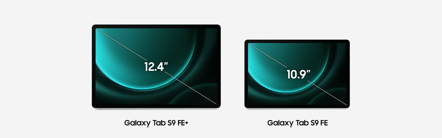 samsung tab s9 fe plus display size