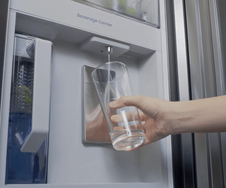 Solving warm water and bad taste issues in your Samsung refrigerator