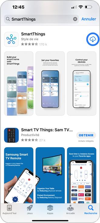 Comment installer l'application SmartThings sur votre iPhone Samsung CA_FR
