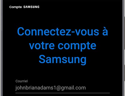 Enregistrer votre appareil mobile de la gamme Galaxy sur votre compte ...