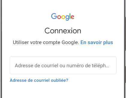 essayer de restaurer compte google