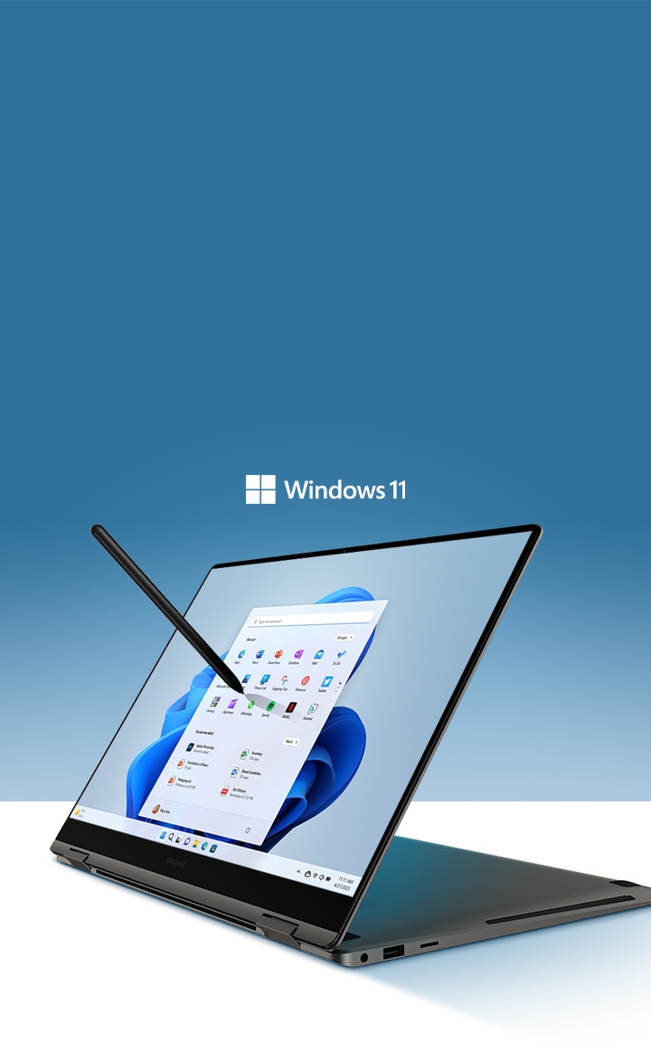 Windows 11 sur la gamme Galaxy Book de Samsung