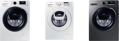 Bild der Waschmaschinenmodelle mit AddWash