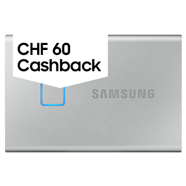 Portable SSD T7 T7 Shield T7 Touch Promotion Offres et prix Samsung Suisse