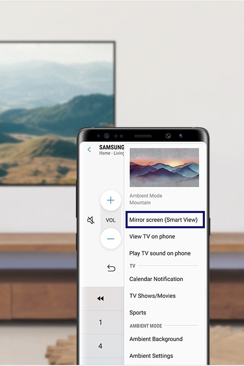 Samsung Smart TV Ihr TV, Ihr Smartphone. Verdoppeln Sie die