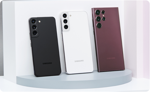 SAMSUNG Galaxy S22 Ultra Dual-SIM-Smartphone phantom weiß 256 GB