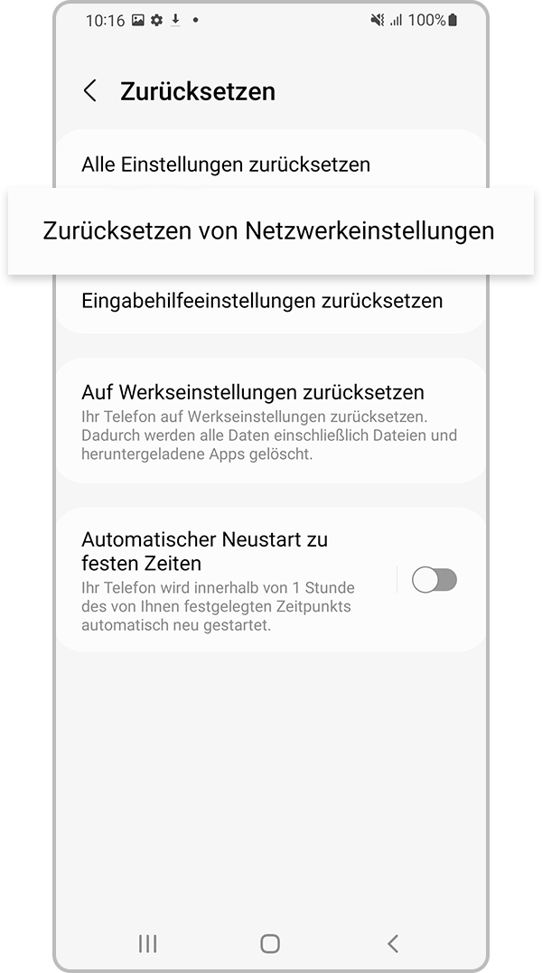 So behebst du Probleme mit mobilen Daten Samsung Schweiz