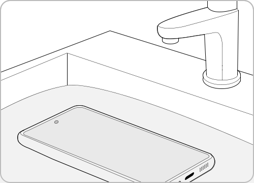 Samsung Galaxy A5 2016 Ins Wasser Gefallen