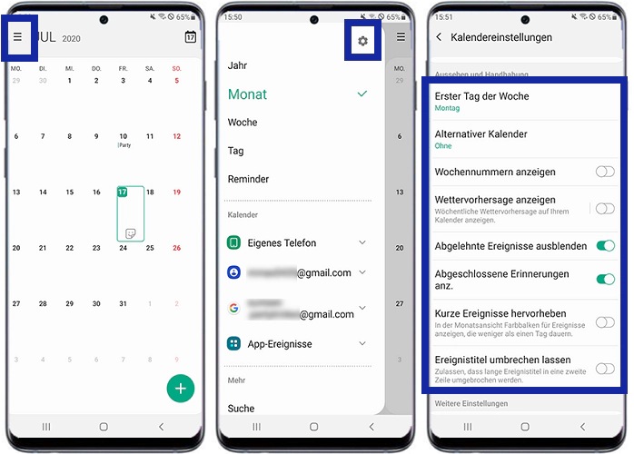Samsung Kalender Verliert Termine 