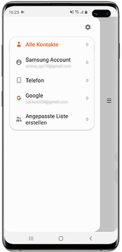 Wie Stelle Ich Ein, Welche Kontakte Auf Meinem Samsung Galaxy Angezeigt ...