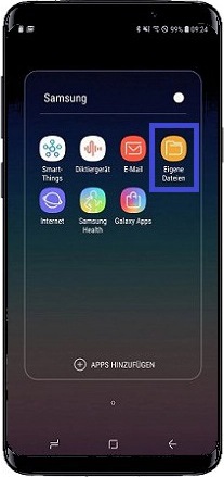 Wie verschiebe ich Dateien vom internen Speicher meines Smartphones auf ...