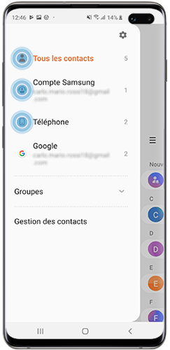 comment ajouter un contact dans mon téléphone samsung