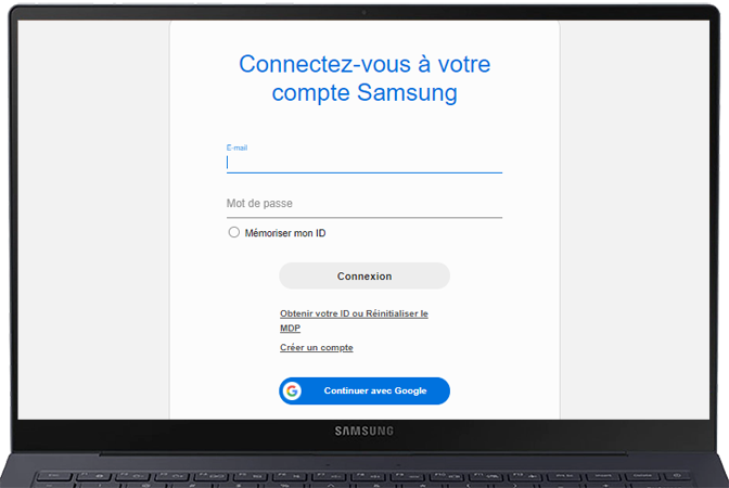 comment voir mon compte samsung