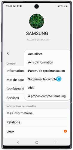 Comment créer un compte Samsung | Samsung Belgique