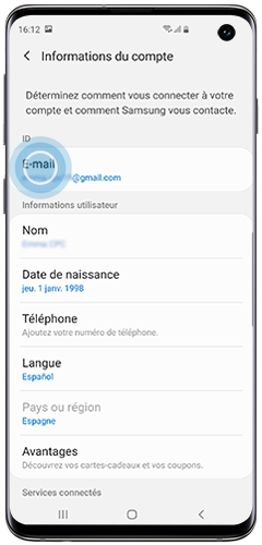 Comment créer un compte Samsung sur mon smartphone ? | Samsung CH_FR