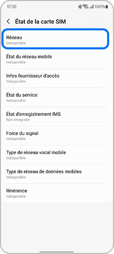 Mon téléphone ne capte plus le réseau Samsung Suisse
