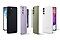 Varios teléfonos inteligentes Galaxy S21 FE 5G colocados en posición vertical en un círculo sobre un fondo blanco. Cada Galaxy S21 FE 5G  es de un color diferente, incluidos Grafito, Lavanda, Oliva y Blanco.