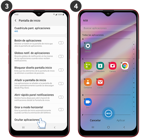 samsung a10 apps