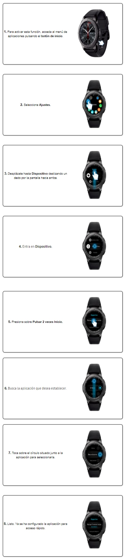 samsung gear s3 aplicacion