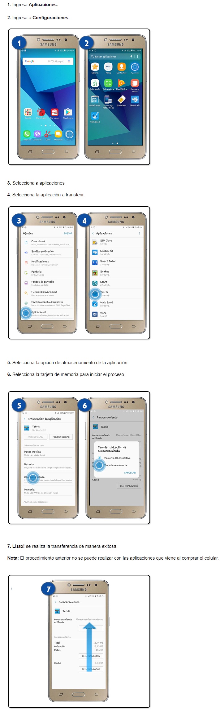 Galaxy J Prime Como Transferir Aplicaciones A Tu Micro Sd Samsung Co