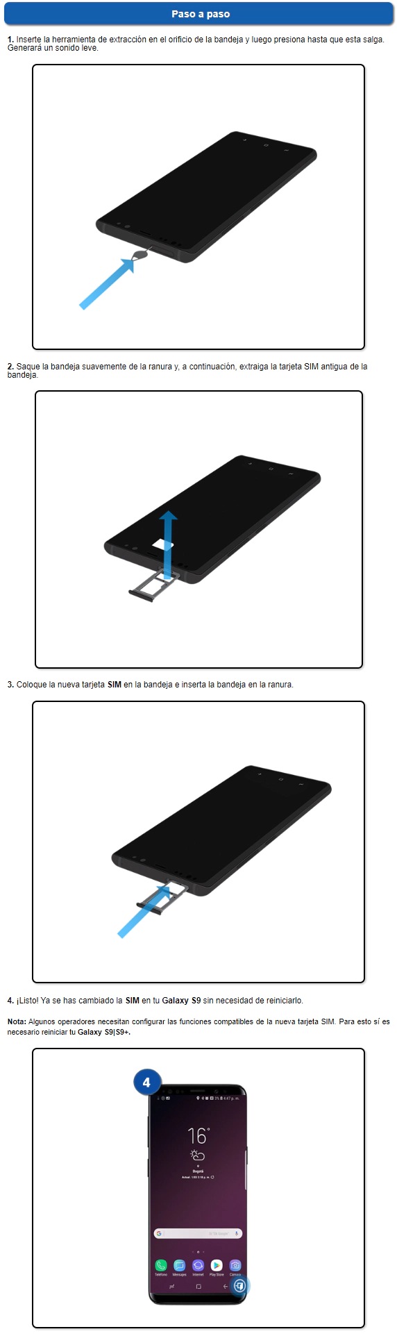 galaxy s9 sim card removal