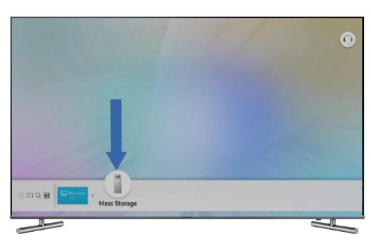 Samsung Smart TV QLED - Q6 - ¿Cómo añadir el acceso a la USB en la barra de  inicio?