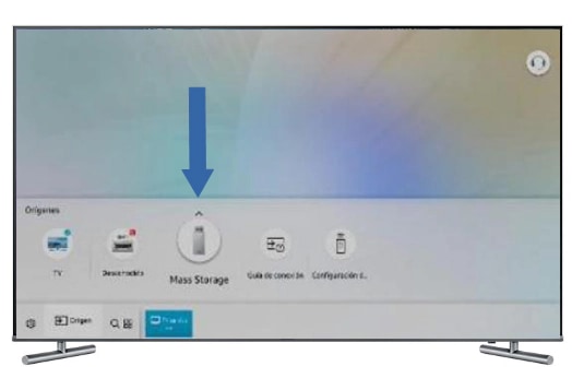 Ir a caminar Hacer un nombre Prestado Samsung Smart TV QLED - Q6 - ¿Cómo reproducir contenido desde una USB? |  Samsung CO