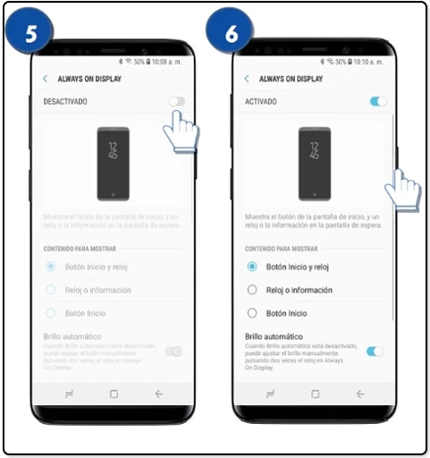 | S9 Plus ¿Cómo Always On Display? | Samsung CO