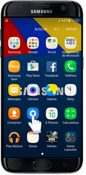 tímido Profecía impactante Galaxy S7 Edge - ¿Cómo activar las notificaciones en la pantalla de  bloqueo? | Samsung CO