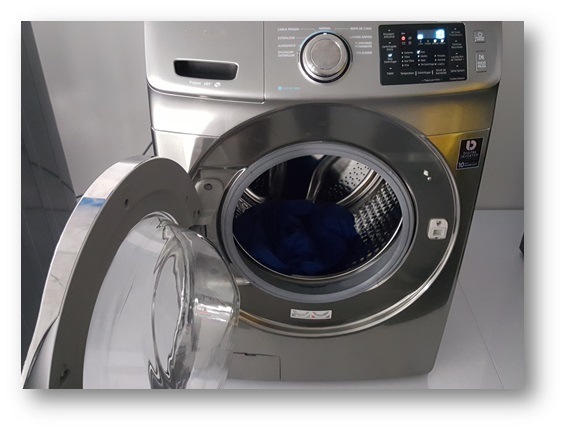 Lavadora Carga Frontal WF5500M - ¿Qué es y usar los ciclos vapor? Samsung