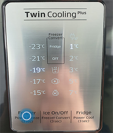 Misterio Socialismo secundario Nevera RT43K6631SL/CL - ¿Cómo ajustar la temperatura del congelador? |  Samsung CO