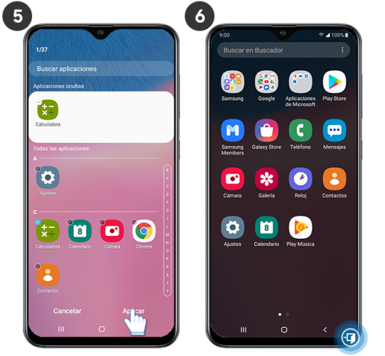 Galaxy A30s Como Ocultar Aplicaciones Samsung Co